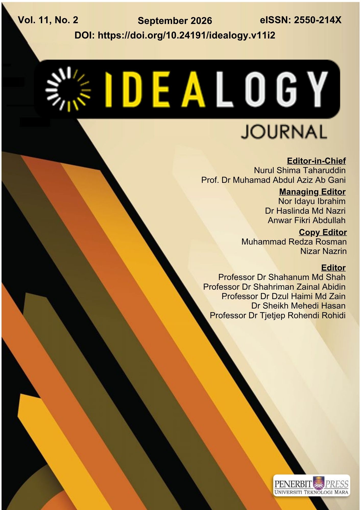 					View Vol. 11 No. 2 (2026): Idealogy Journal (September 2026)
				